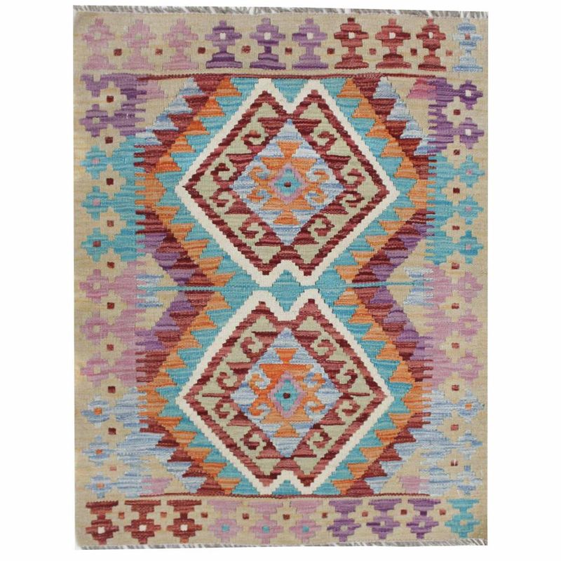RUGS CL - Alfombra Rugscl Kilim Newtri Multicolor 077x102 7438KP