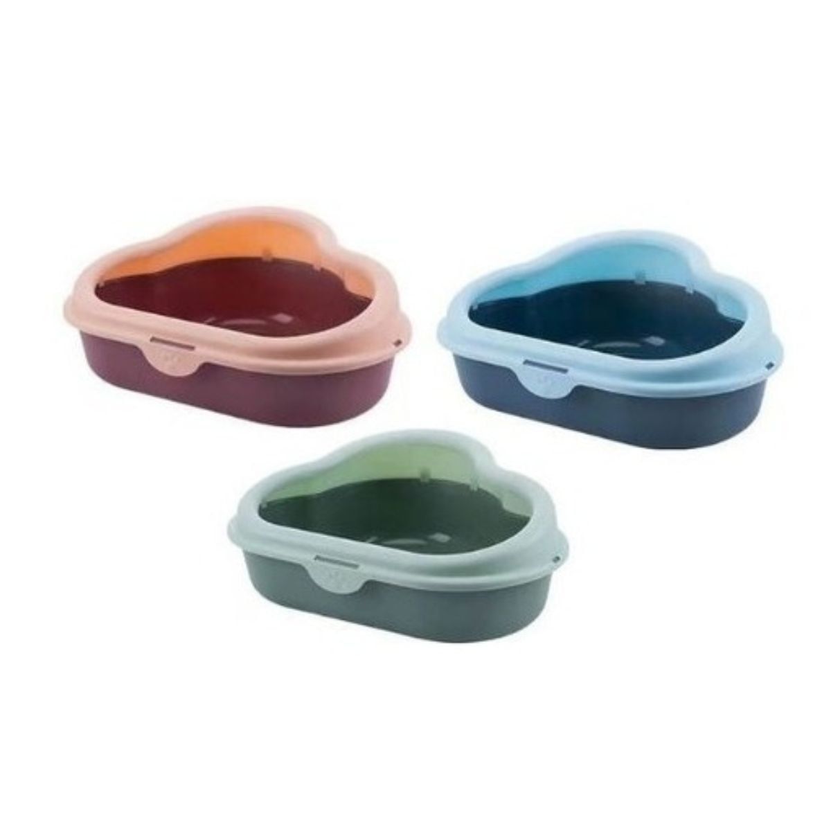 GENERICO - Arenero Baño Sanitario Para Gatos Con Diseño