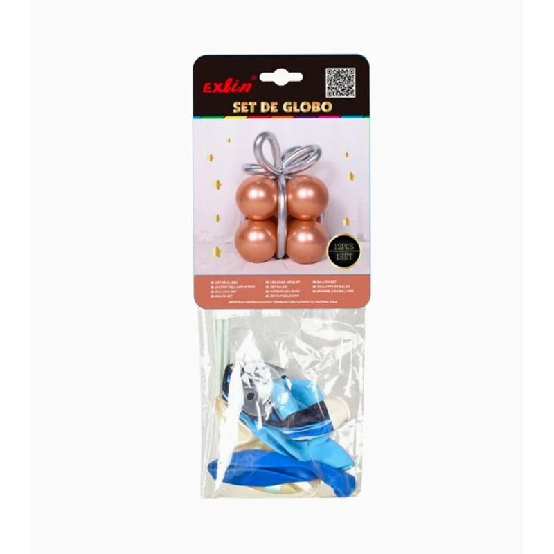 GENERICO - Juego Caja De Regalo Color Dorado Con Plateado
