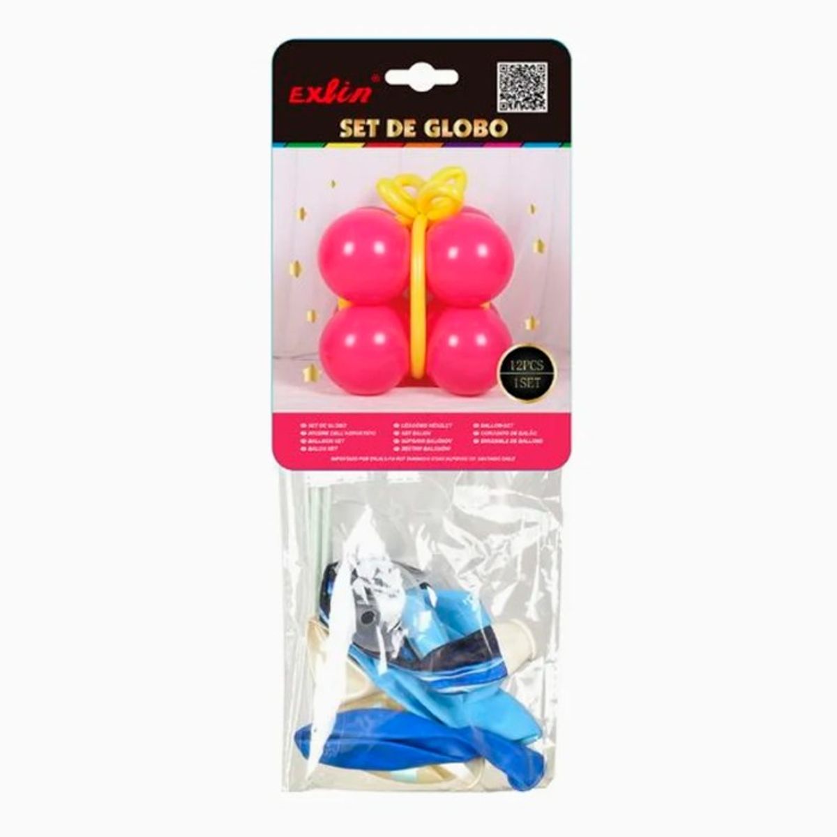 GENERICO - Juego Caja De Regalo fucsia Con Amarillo