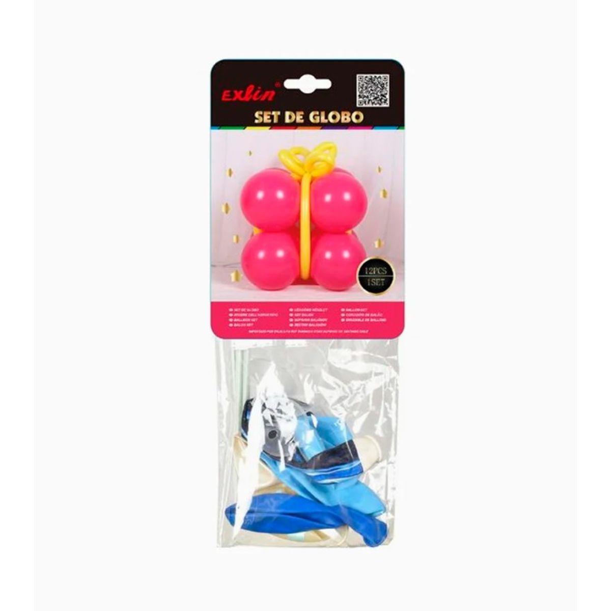 GENERICO - Juego Caja De Regalo fucsia Con Amarillo