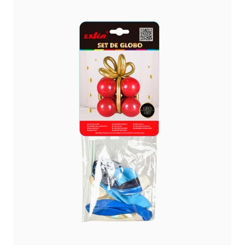 GENERICO - Juego Caja De Regalo Color Rojo Con Dorado