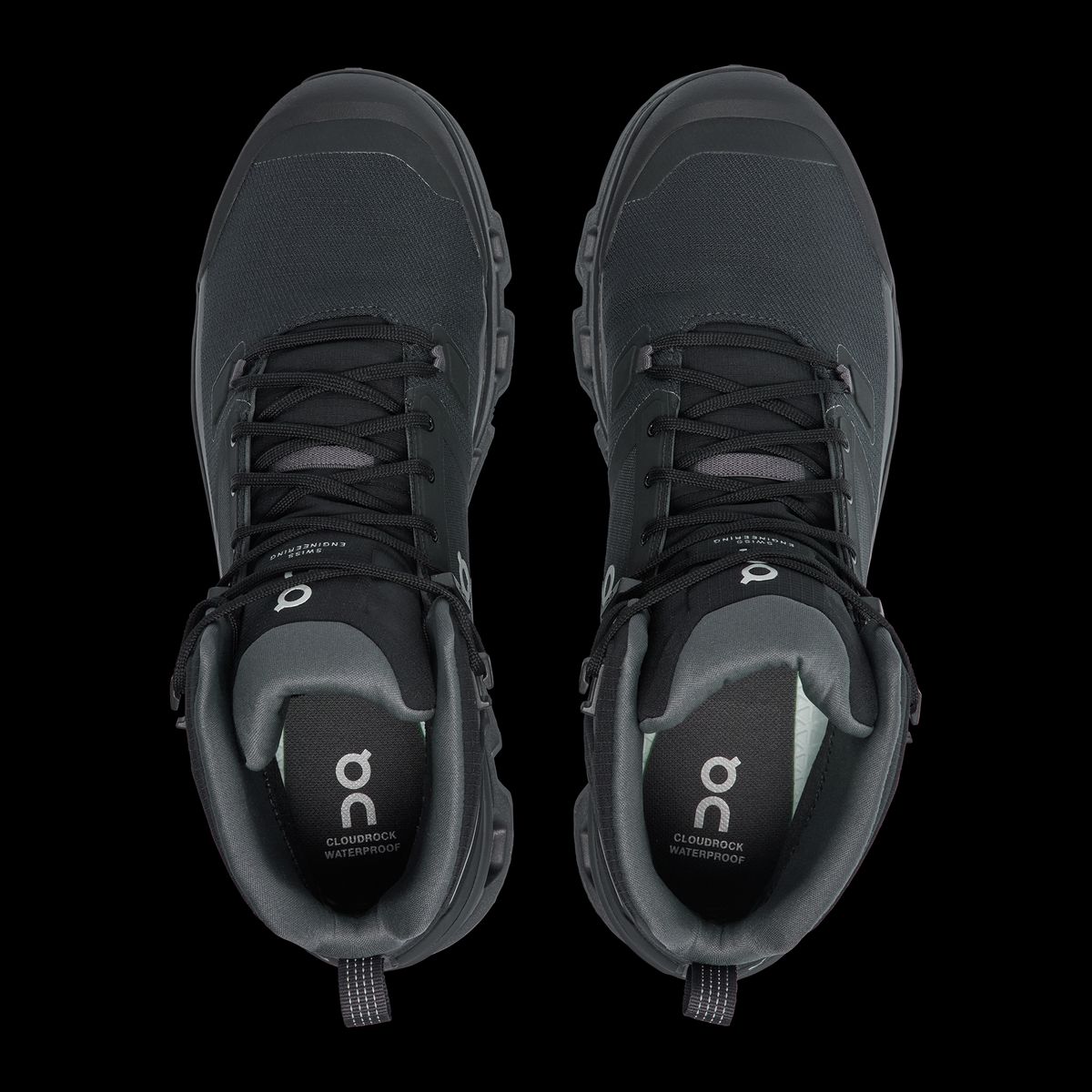 ON - Zapatillas Cloudrock 2 Waterproof Hombre Negro 6398613