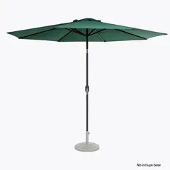 MONNO - Quitasol redondo de 2M con base plástica