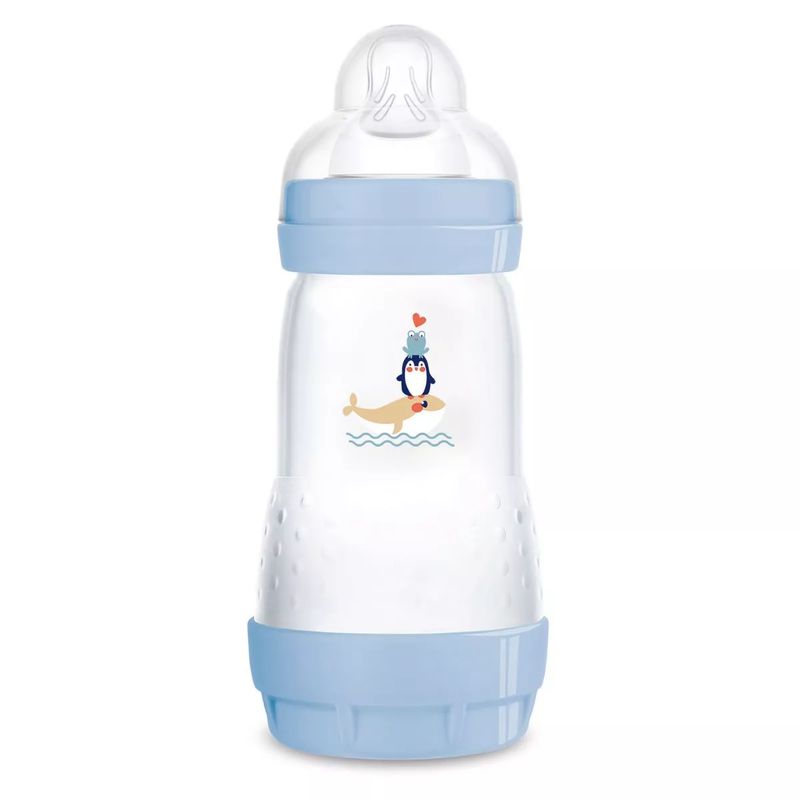 MAM - Mamadera Easy Start Anticólico Mam 2 m+ 260 ml - Celeste