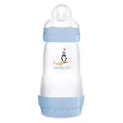MAM - Mamadera Easy Start Anticólico 2 m+ 260 ml - Celeste