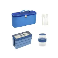 GENERICO - Lunch Box 2 Niveles Fiambrera