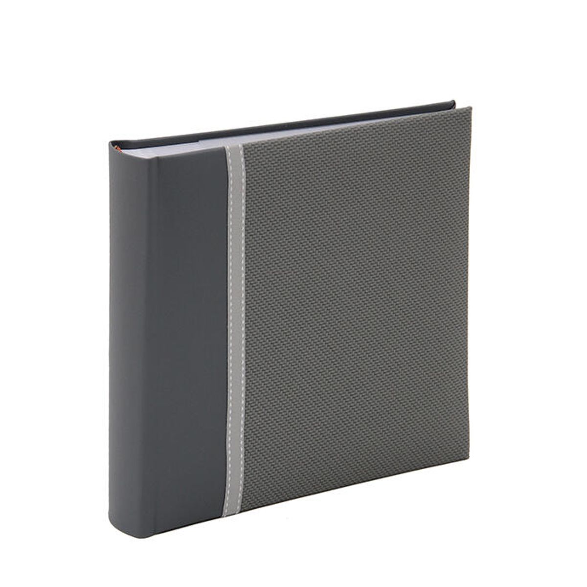 VGO - Álbum gris símil cuero con memo para ensobrar 10x15 cm  200F Vgo