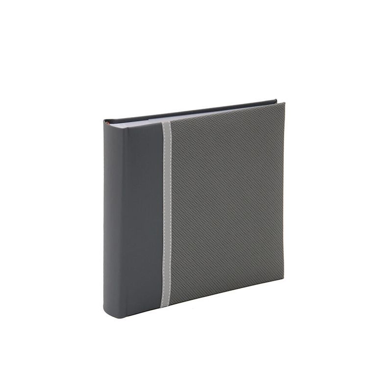 VGO - Álbum gris símil cuero con memo para ensobrar 10x15 cm  200F Vgo