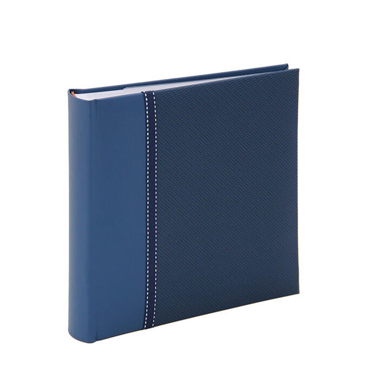 VGO - Álbum azul símil cuero con memo para ensobrar 13x19 cm  200F Vgo