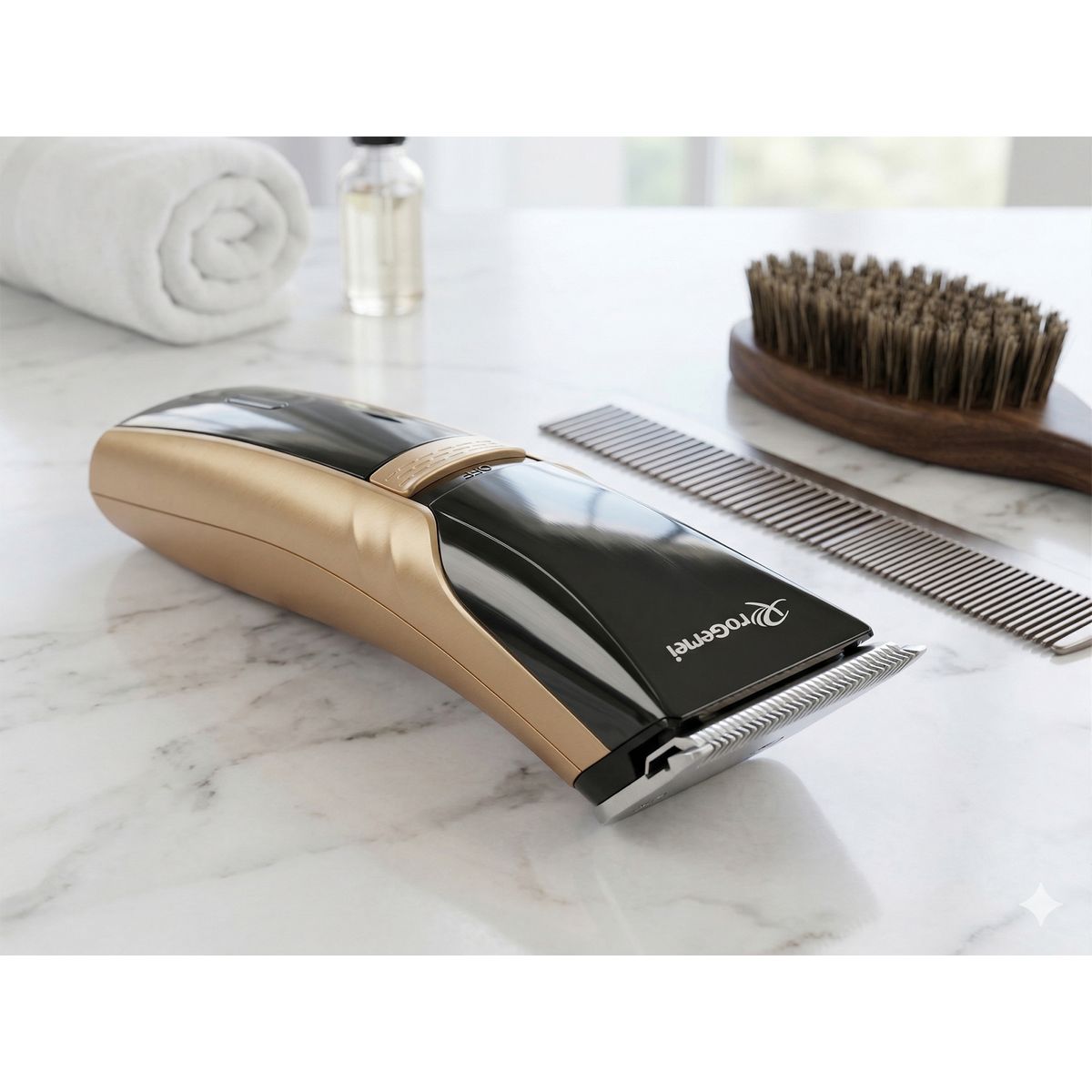 GEMEI - Maquina Corta Pelo Rasuradora Afeitadora Recargable Resistente Al Agua