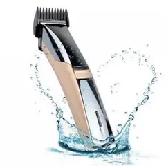 GEMEI - Maquina Corta Pelo Rasuradora Afeitadora Recargable Resistente Al Agua