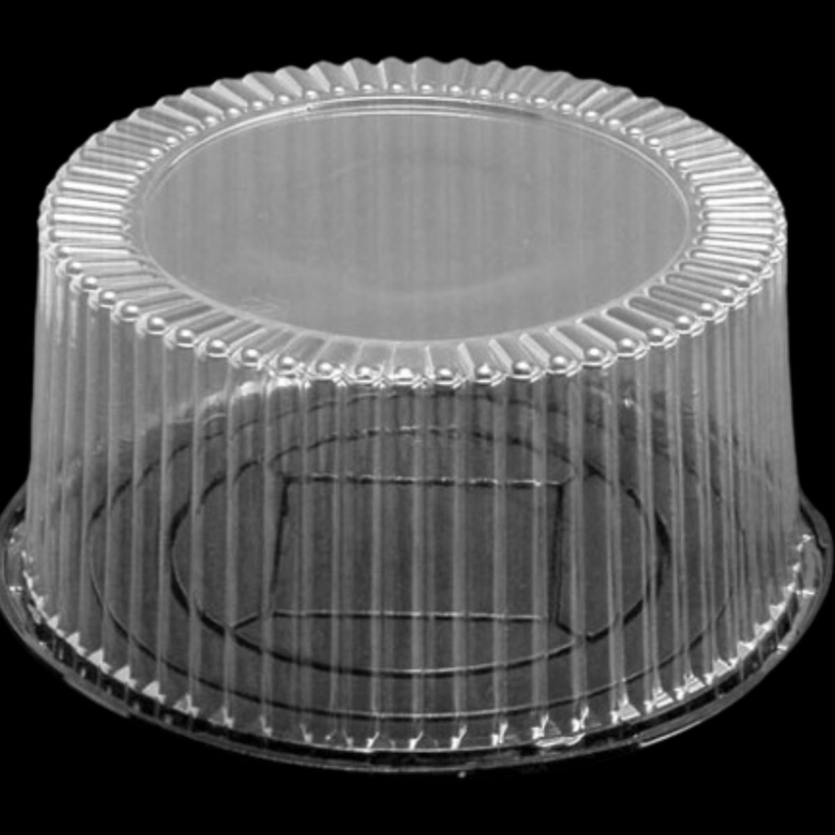 GENERICO - Pack 5 Cupula Torta Plastico 1025-5 26x12 cm