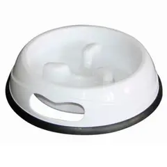 PAWISE - Plato Anti Ansiedad Come Lento 1000 Ml para Perros y Gatos