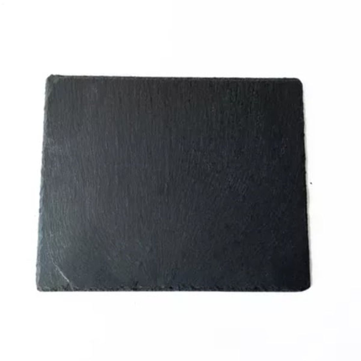 GENERICO - Plato Cuadrada Natural Plancha Piedra Emplatado Bandeja 15cm