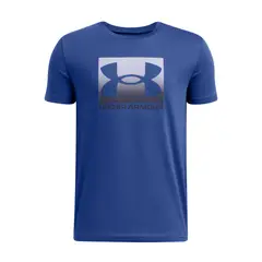 UNDER ARMOUR - Polera manga corta Boxed Sports niño Azul