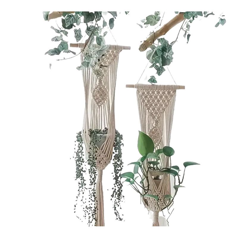 MACRAKO - Colgante de Macramé Pared