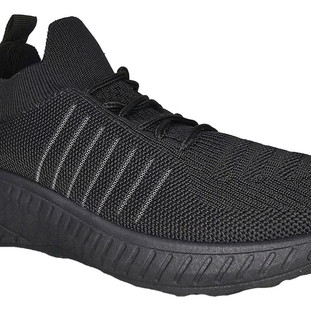 GENERICO - Zapatillas Deportiva Negra Juvenil Unisex 7515