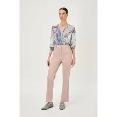 MA GRIFFE - Pantalon Rosado Mujer Magriffe