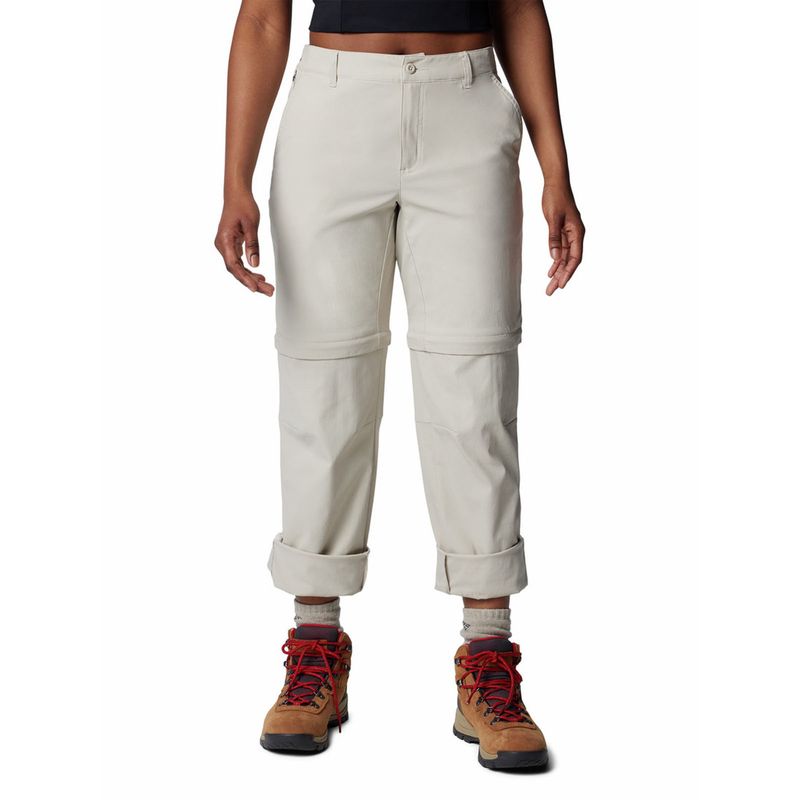 COLUMBIA - Pantalón Mujer Leslie Convert Beige COLUMBIA