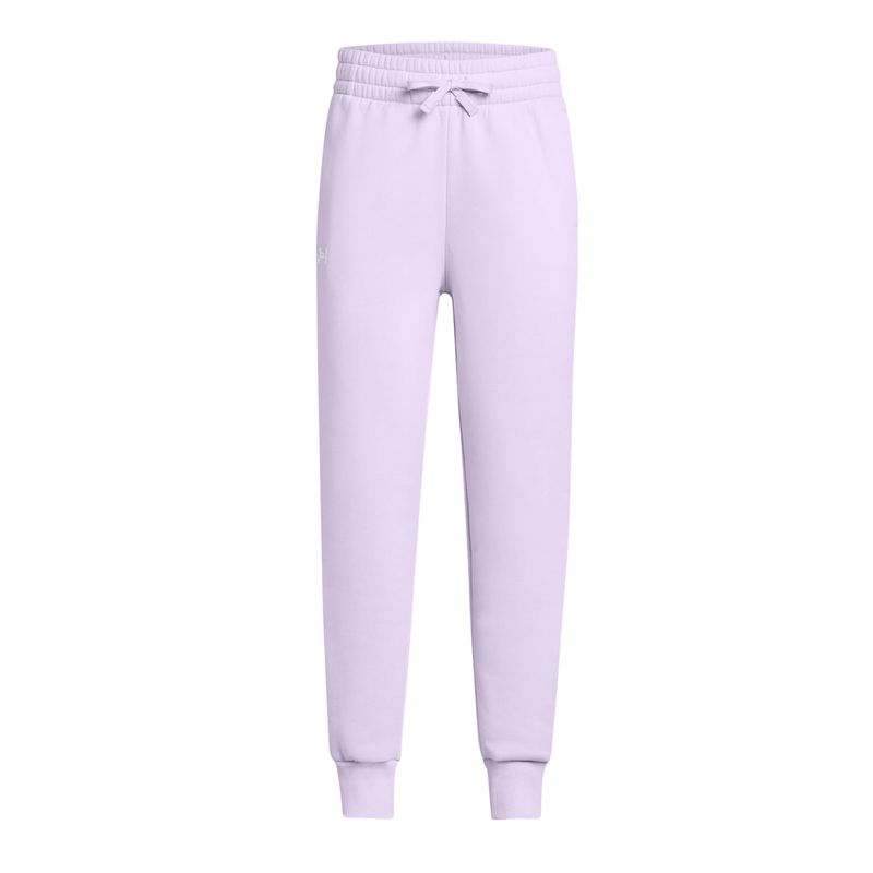 UNDER ARMOUR - Joggers UA Rival para niña Morado UNDER ARMOUR