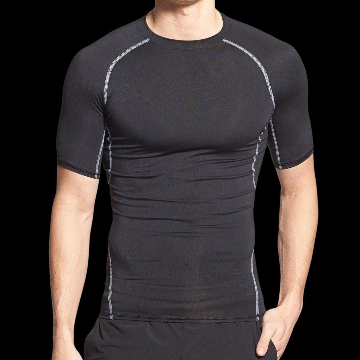 LIKE SHOP - Camiseta Primera Capa Manga Corta Deportiva Primavera 937