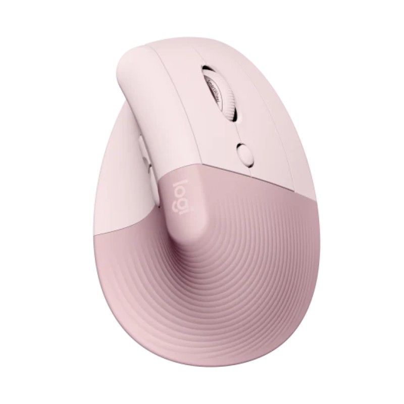 LOGITECH - Logitech Lift  Mouse Vertical Ergonómico 1000 dpi Rosado