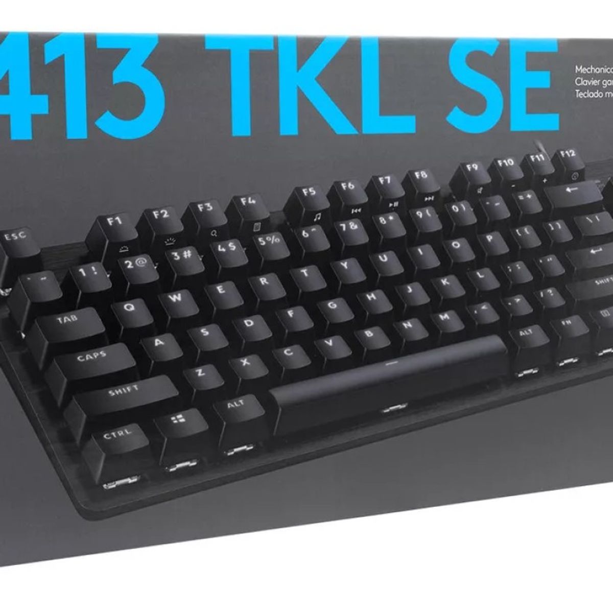 LOGITECH - Logitech G413 TKL SE teclado Mecánico Retroiluminado inglés