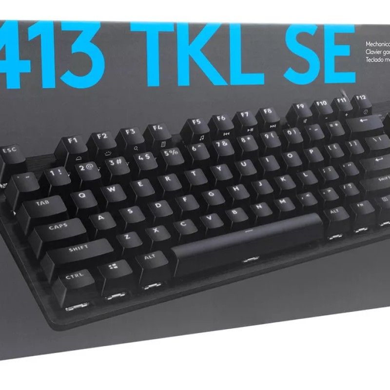 LOGITECH - Logitech G413 TKL SE teclado Mecánico Retroiluminado inglés