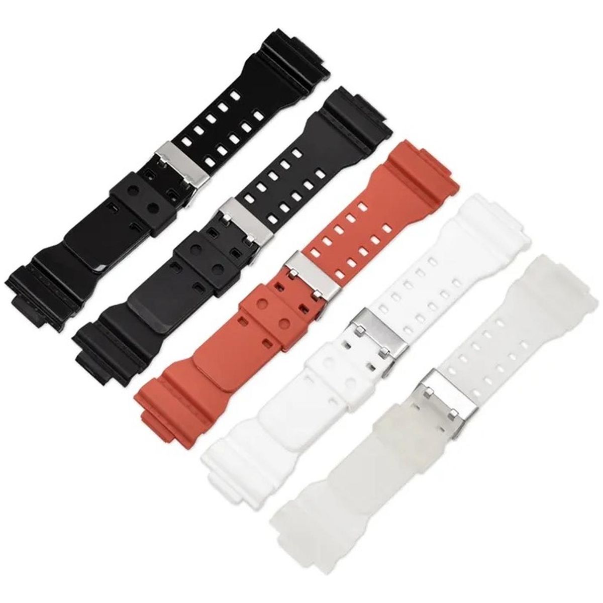 GENERICO - Correa Reloj Silicona Compatible Casio G-shock 16mm Colores