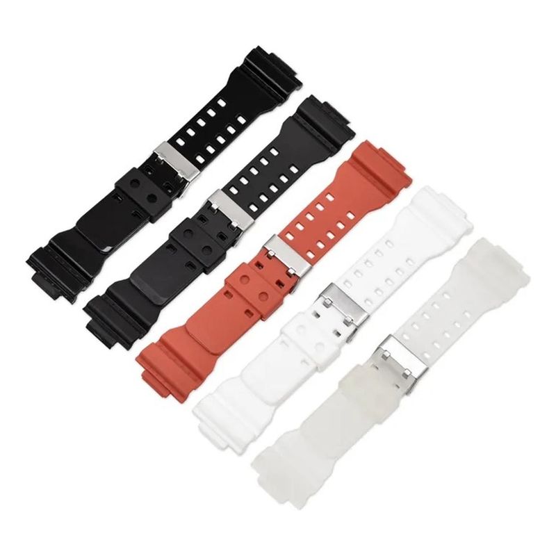 GENERICO - Correa Reloj Silicona Compatible Casio G-shock 16mm Colores