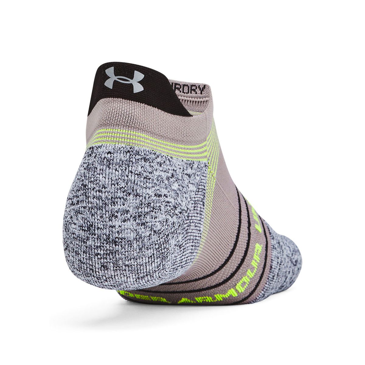 UNDER ARMOUR - Calcetines unisex ArmourDry Run Gris UNDER ARMOUR