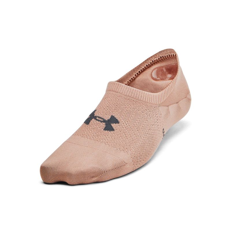 UNDER ARMOUR - Pack 3 Calcetines Breathe Lite mujer Café UNDER ARMOUR