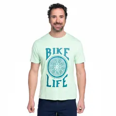 KOTTING - Polera Jersey Estampado Frente Cuello Redondo