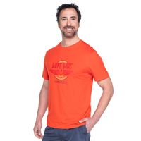 Polera Jersey Estampado Frente Cuello Redondo