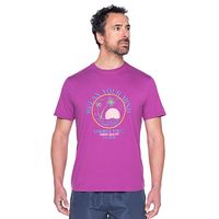 Polera Jersey Estampado Frente Cuello Redondo