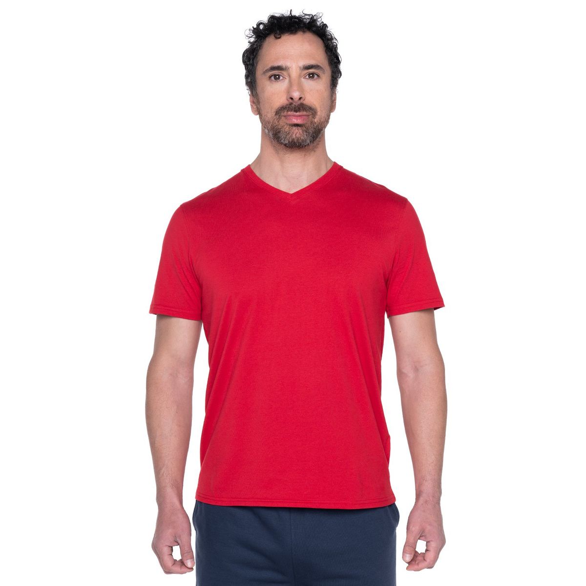 KOTTING - Polera Jersey Estampado Espalda Cuello V KOTTING