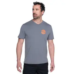 KOTTING - Polera Jersey Estampado Espalda Cuello V