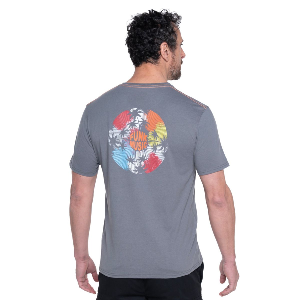 KOTTING - Polera Jersey Estampado Espalda Cuello V KOTTING