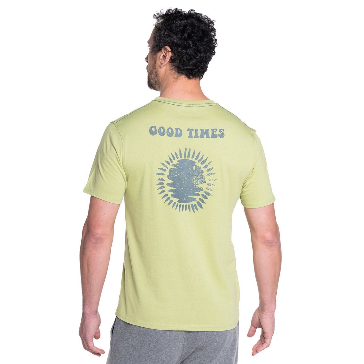 KOTTING - Polera Jersey Estampado Espalda Cuello V KOTTING