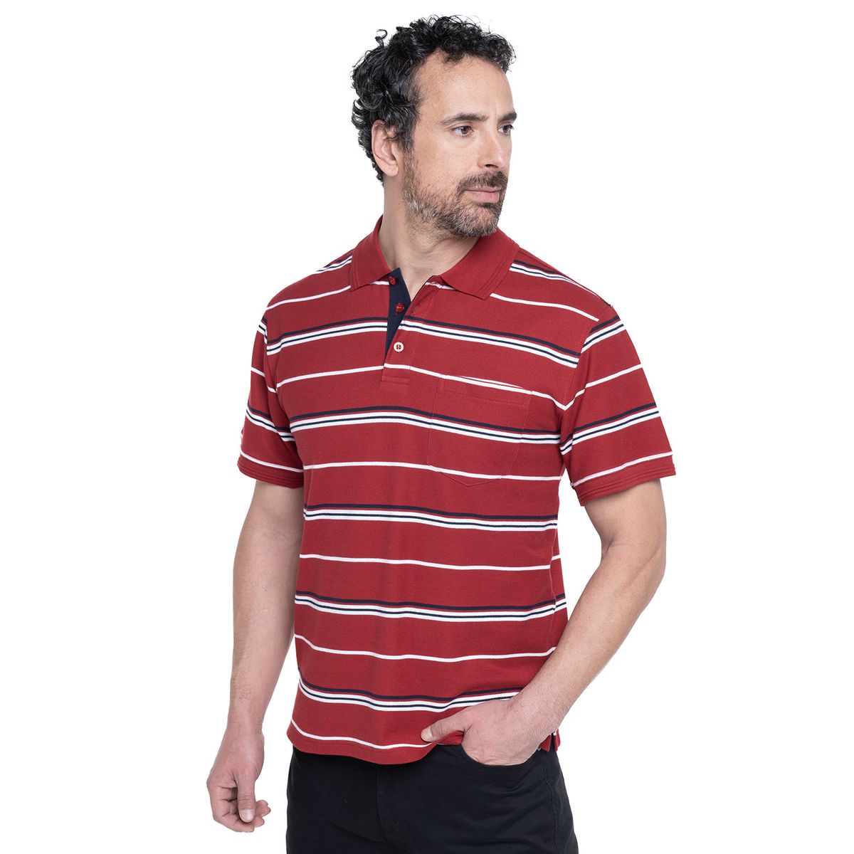 KOTTING - Polera Pique Listada KOTTING