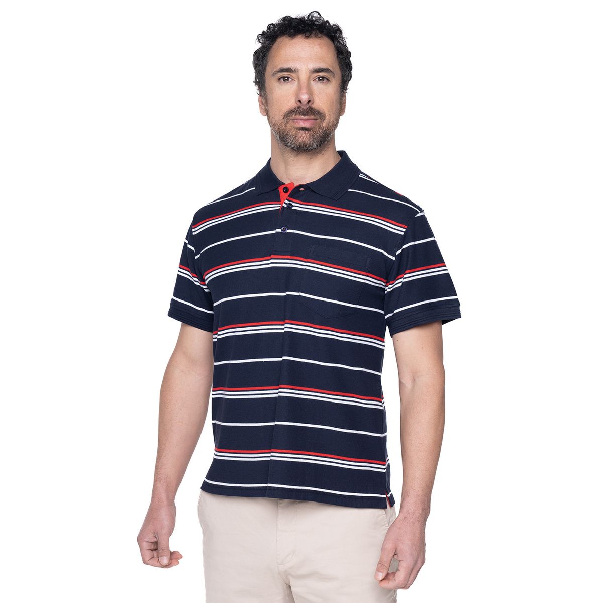 KOTTING - Polera Pique Listada KOTTING