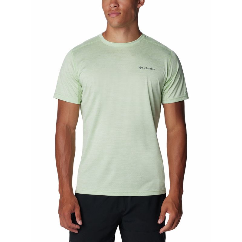 COLUMBIA - Polera Hombre Alpine Chill Zero Verde COLUMBIA