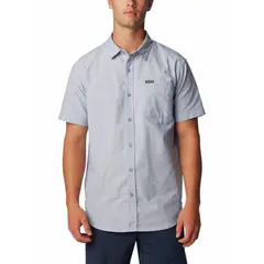 COLUMBIA - Camisa Hombre Rapid Rivers Novelty Celeste