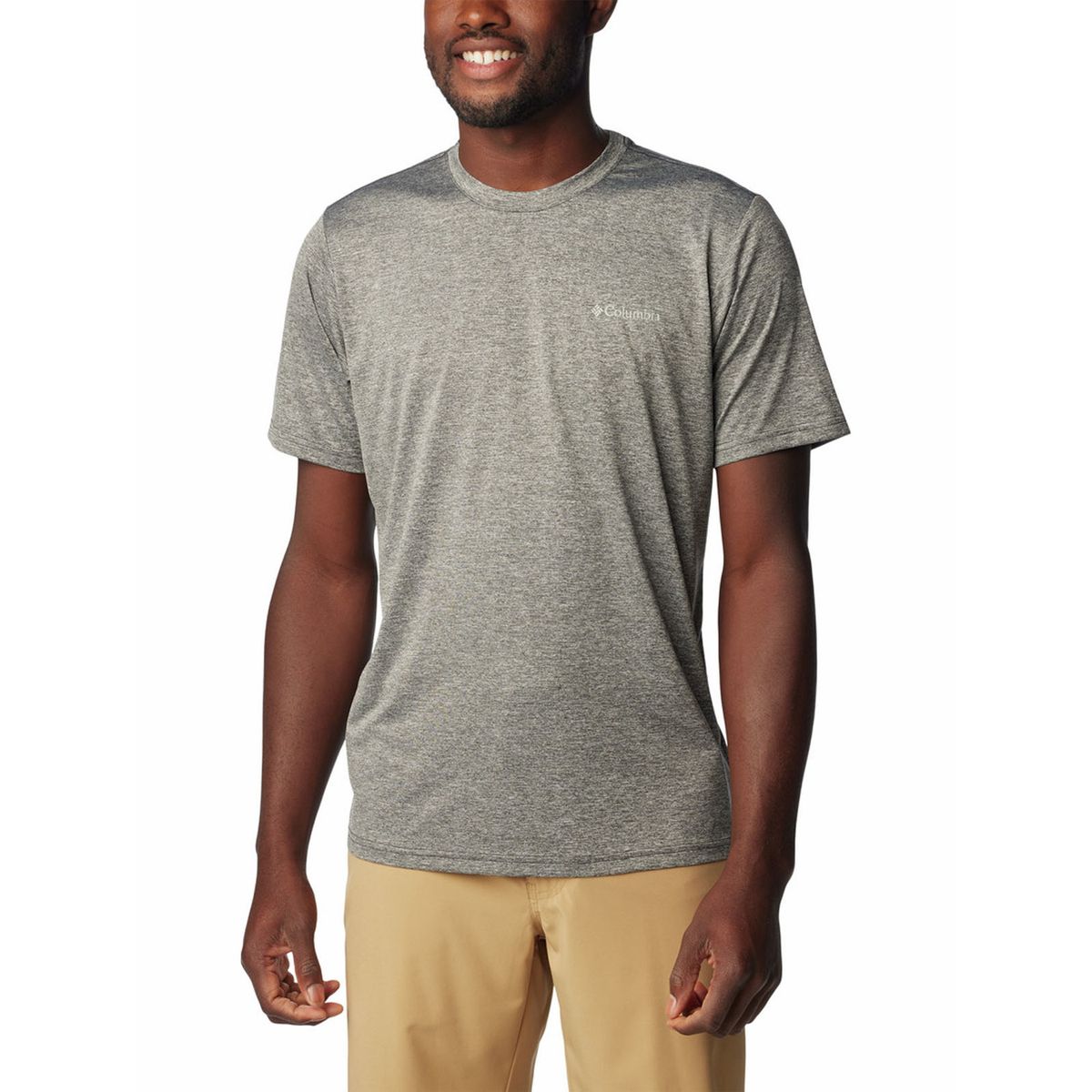 COLUMBIA - Polera Hombre Hike Crew Gris COLUMBIA