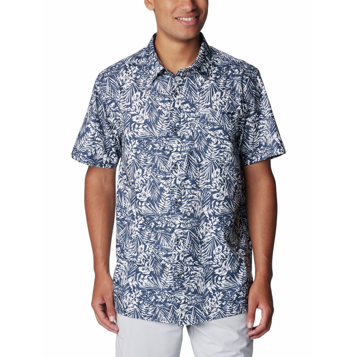 COLUMBIA - Camisa Hombre Super Slack Tide Camp Azul COLUMBIA