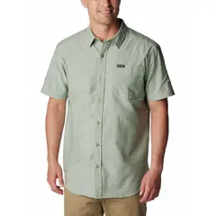 COLUMBIA - Camisa Hombre Rapid Rivers Novelty Verde