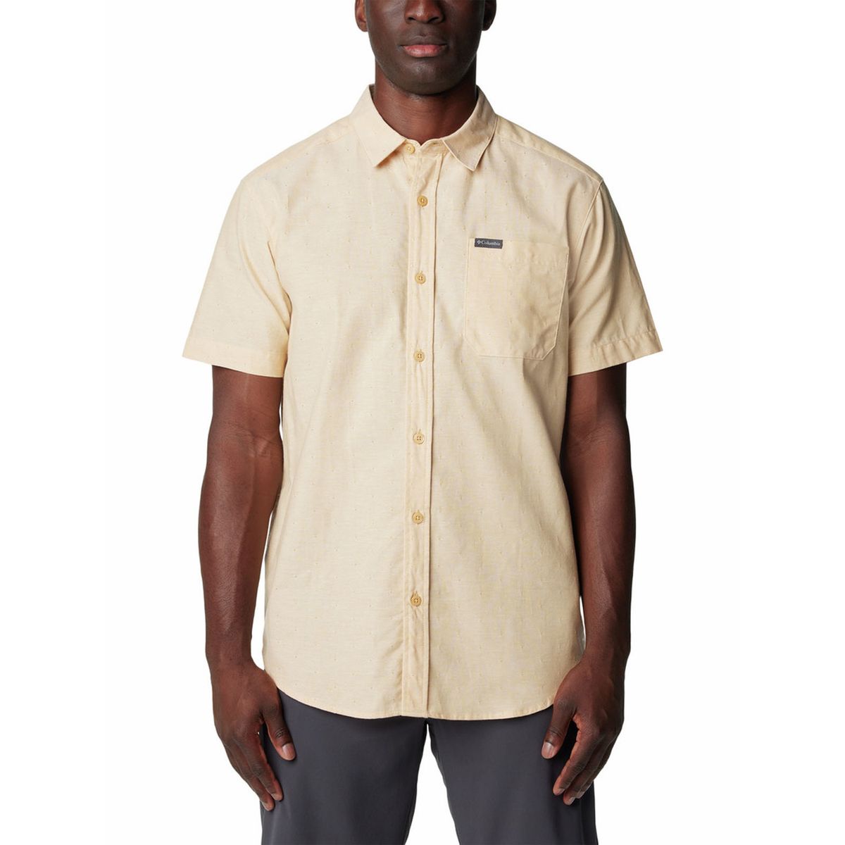 COLUMBIA - Camisa Hombre Rapid Rivers Novelty Amarillo COLUMBIA