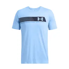 UNDER ARMOUR - Polera manga corta Leftchest hombre Azul