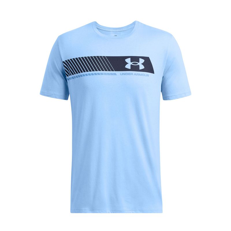 UNDER ARMOUR - Polera manga corta Leftchest hombre Azul UNDER ARMOUR